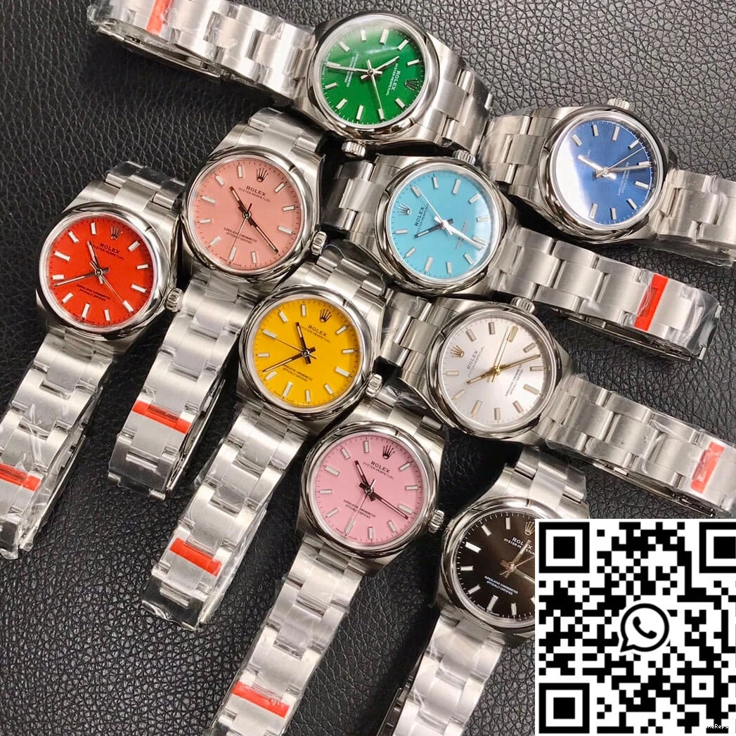 Factory Oyster Dial Rolex Perpetual 31MM M277200-0006 Green EW 1203